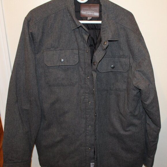 Rugged Elements, quilt lined Shirt Jacket, Mens Large, (EUC) Worn Twice - Picture 1 of 6